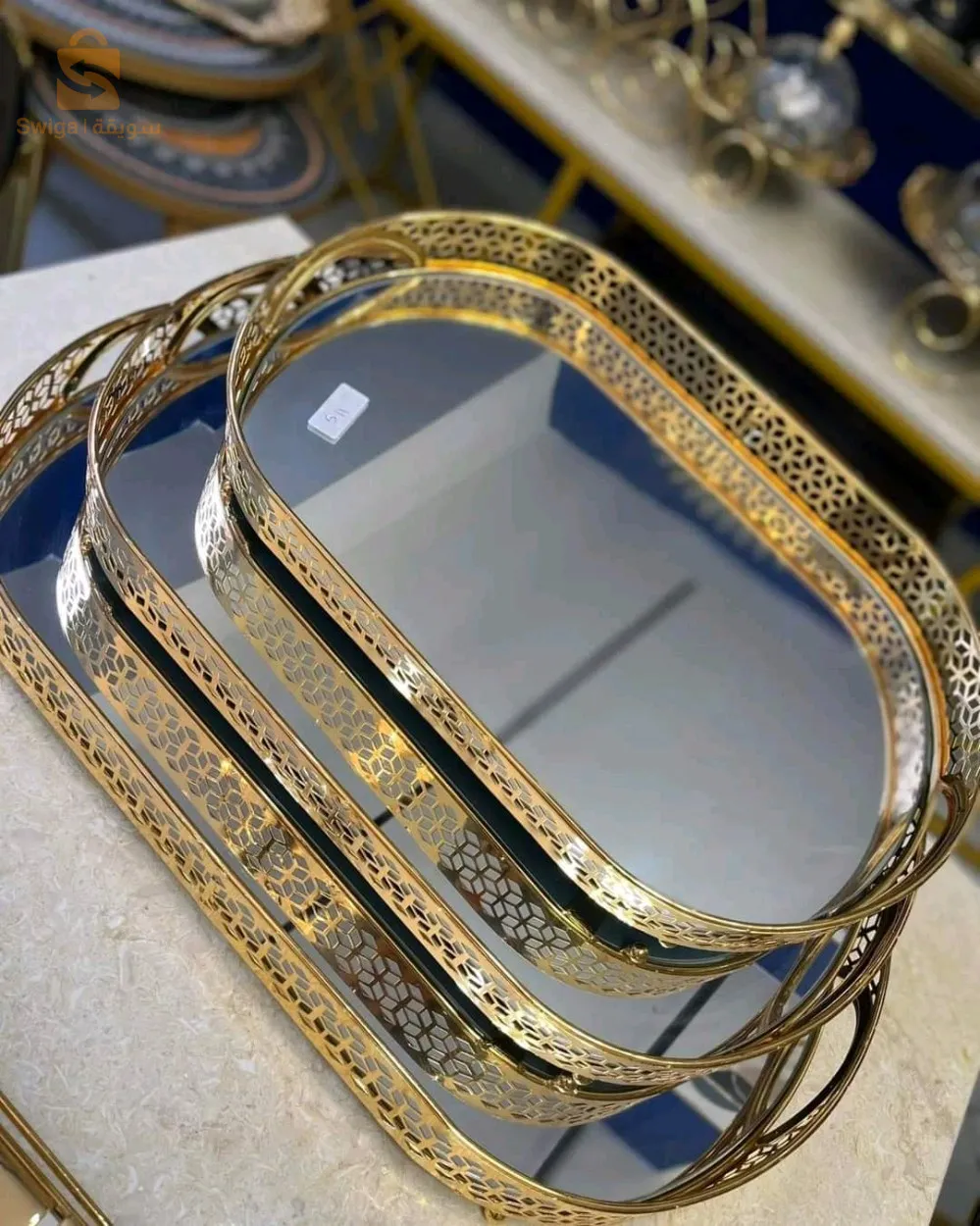 mirror tray