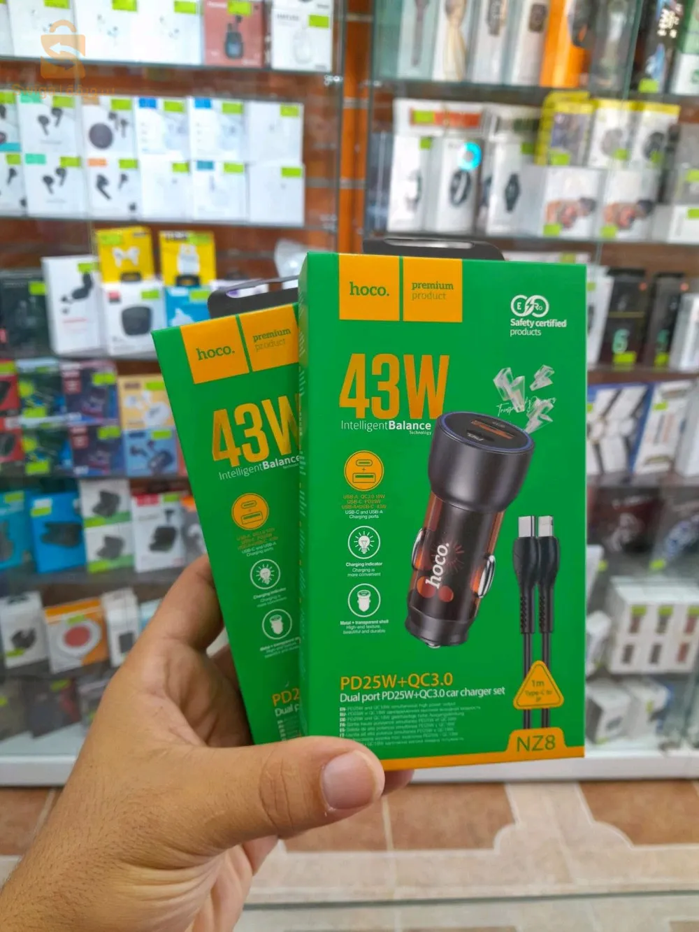 Modulateur_hoco 43w🥊🔔😍
USB &Type-C 
Cable Type-C to Type-C