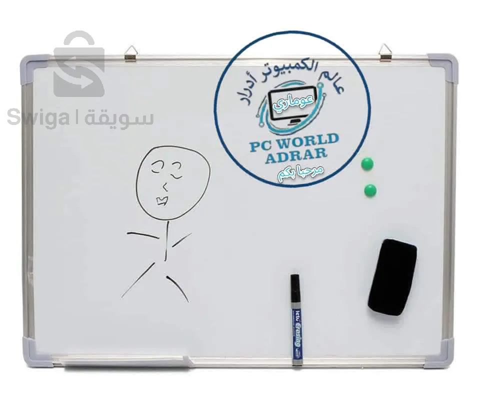 White and striped board of various sizes