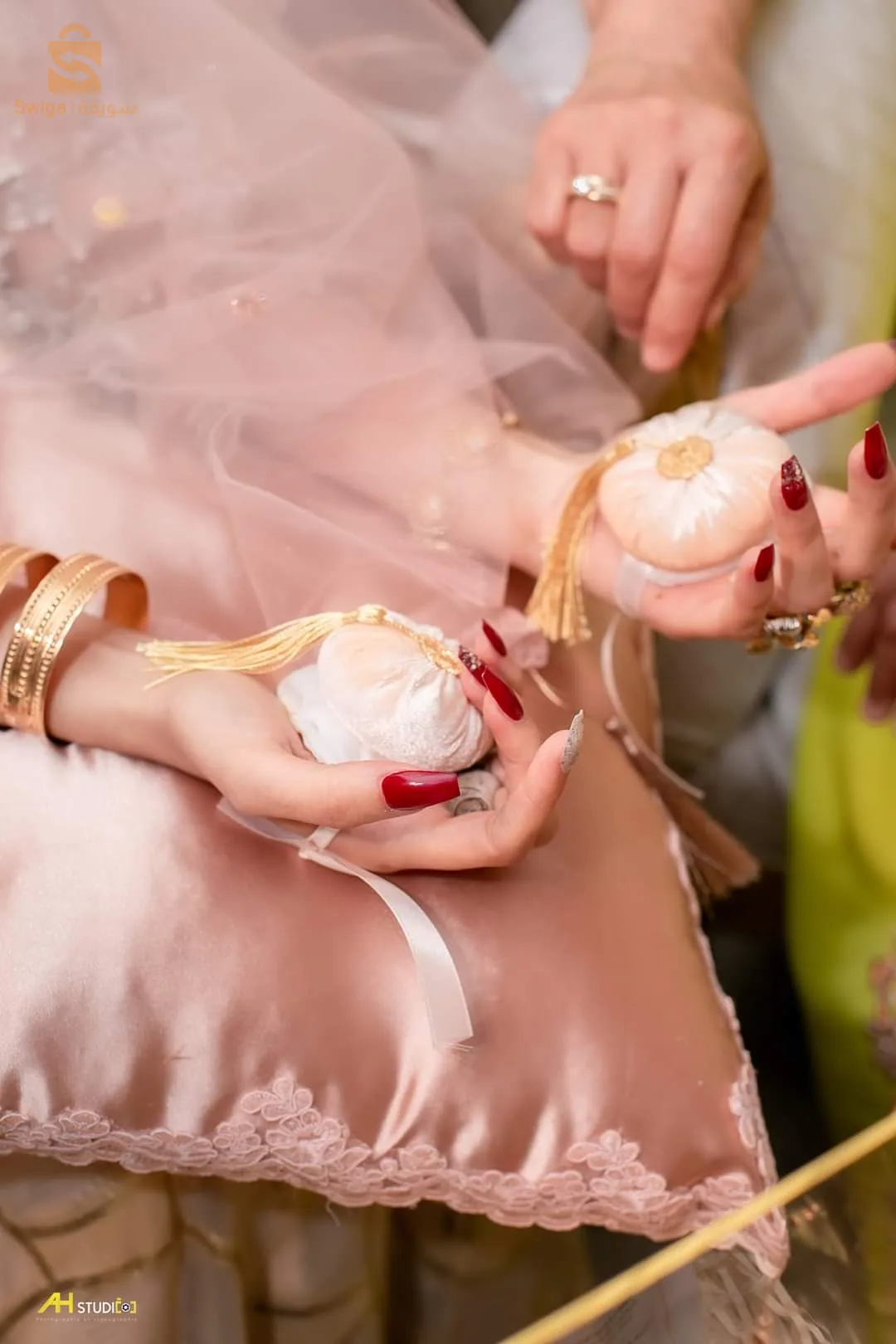 Photographie du henné d'une mariée