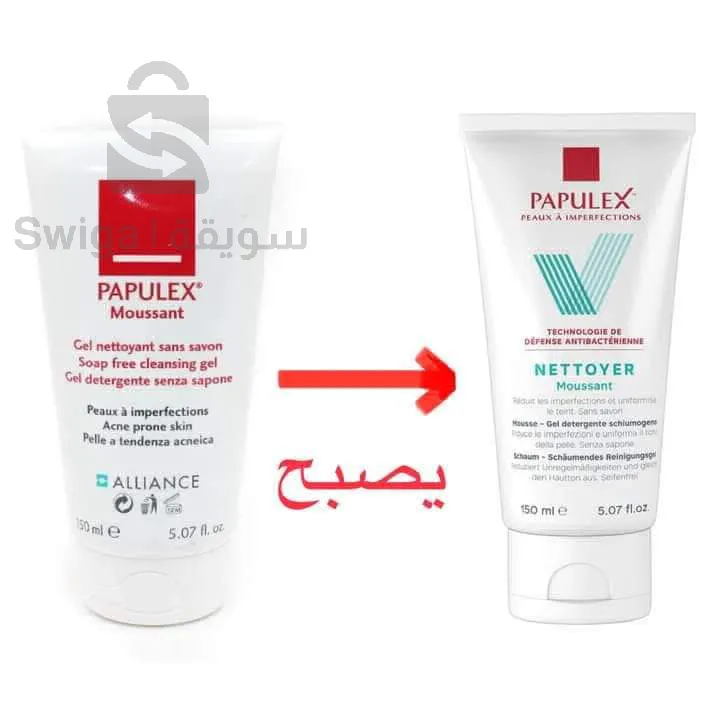 Papulex foaming gel