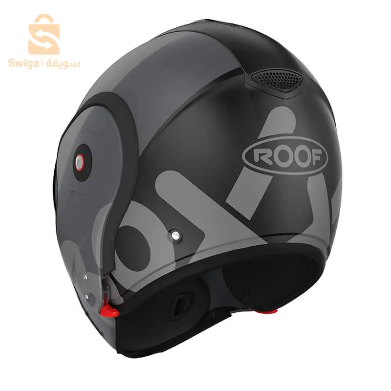 RO9 BOXXER FLAG NOIR - GRIS MAT