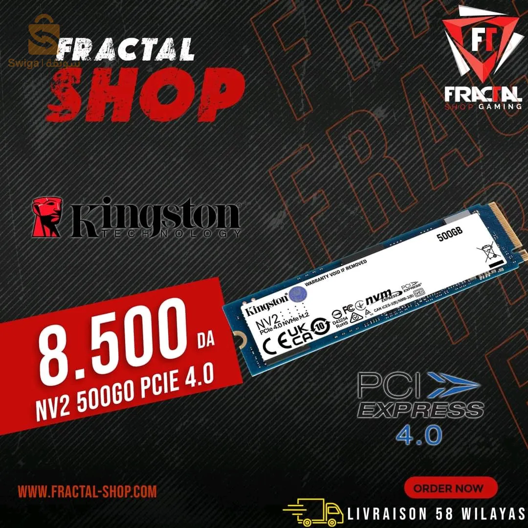 Disque SSD NV2 PCIe 4.0 NVMe