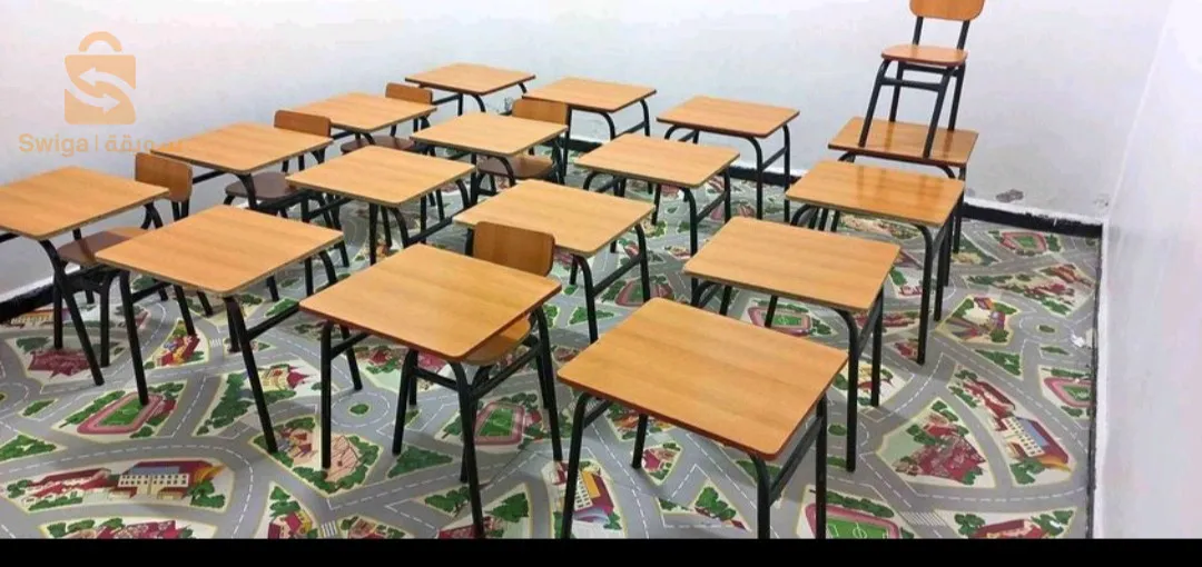 طاولات وكراسي مدرسية بسعر الورشة