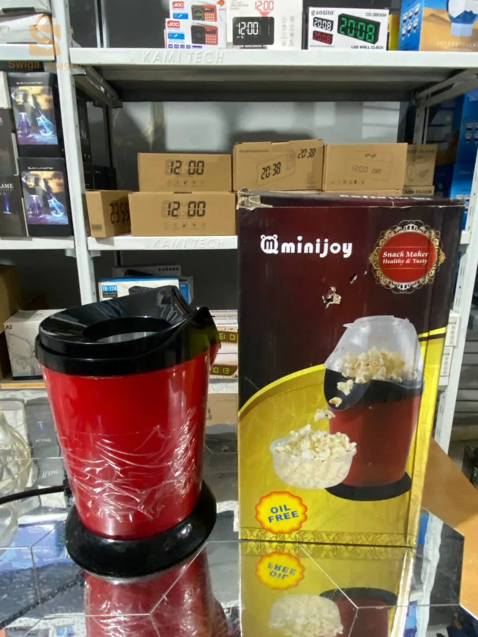 Machine  popcorn sans huile