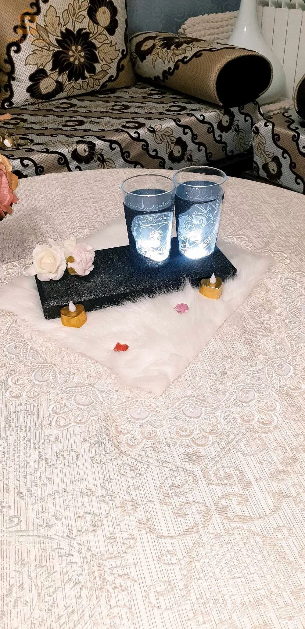 سرفيس فريد من نوعه و غير متوفر في المحلات لأنه صنع يدوي