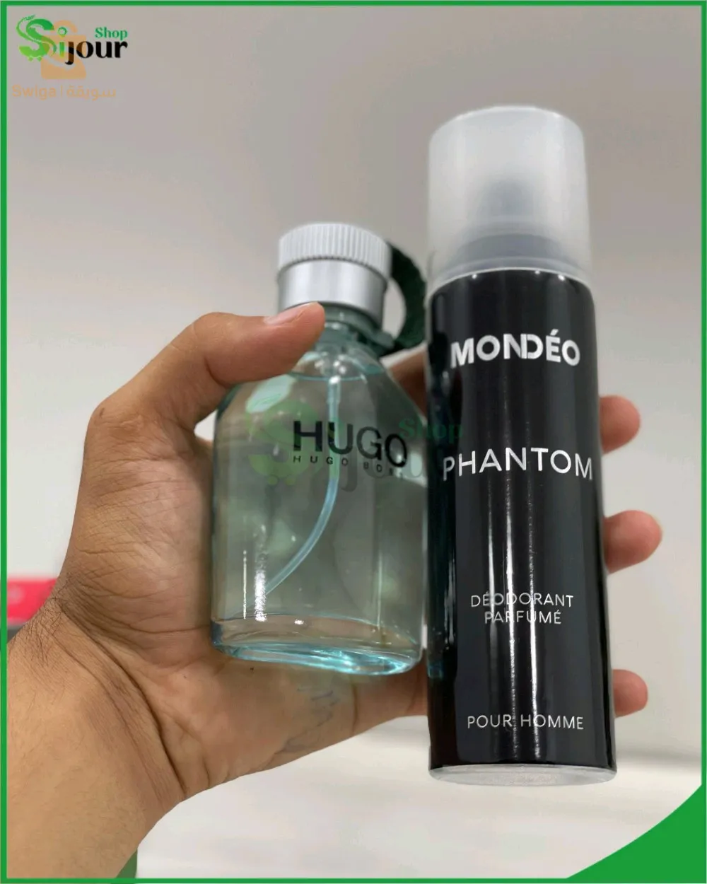 Pack parfum huho et déodorant mondeo