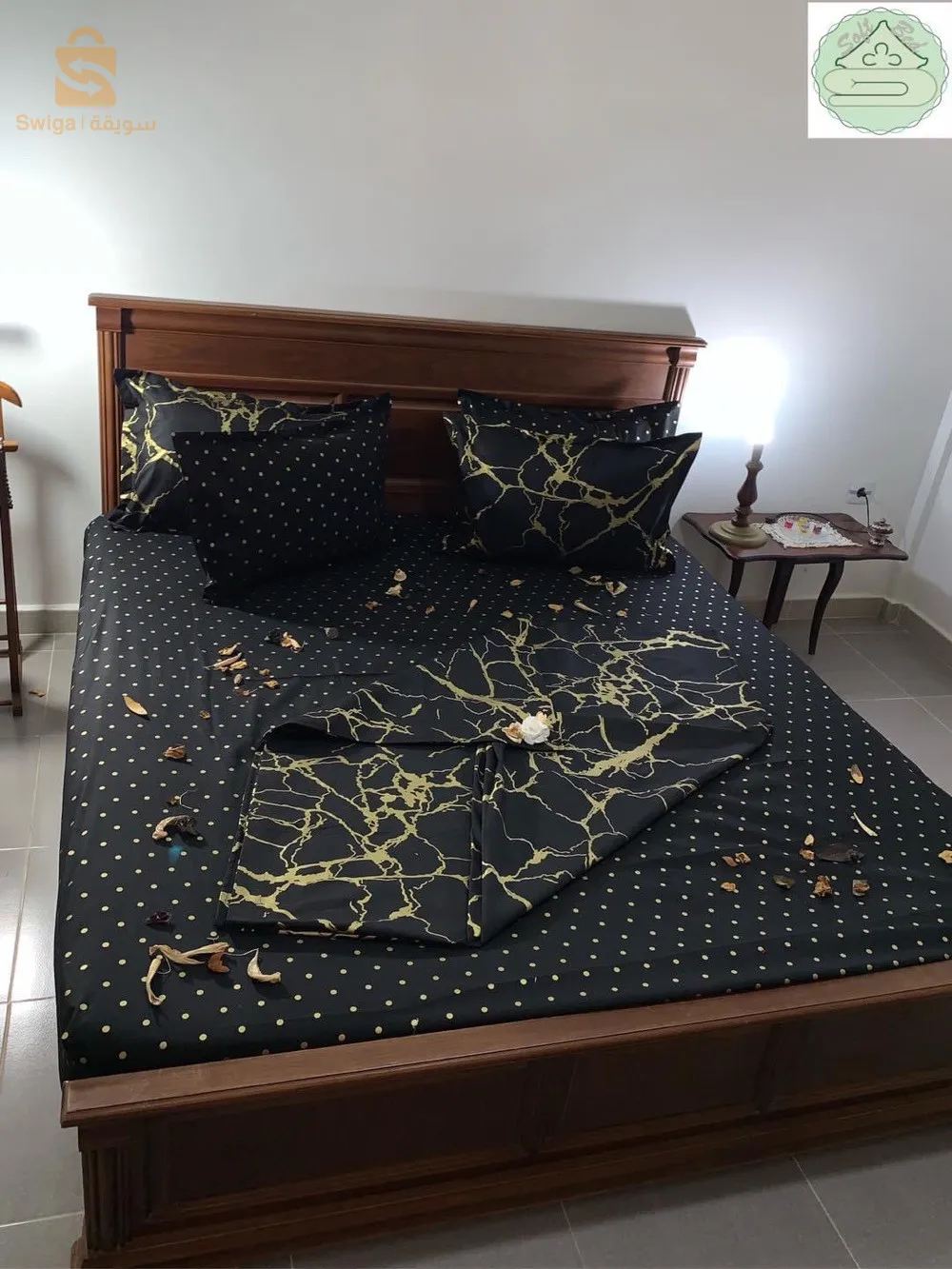 parure de draps du luxe
