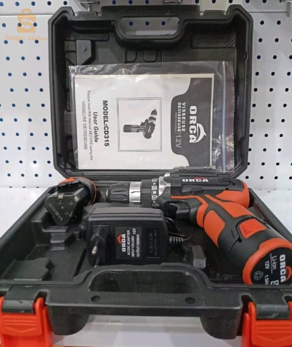 pack Visseuse ORCA 12V + Trancenaise ORCA 850W