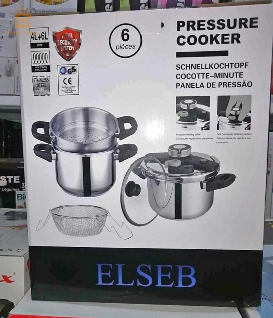 Cocotte minute ELSEB 4+6littes 6pcs