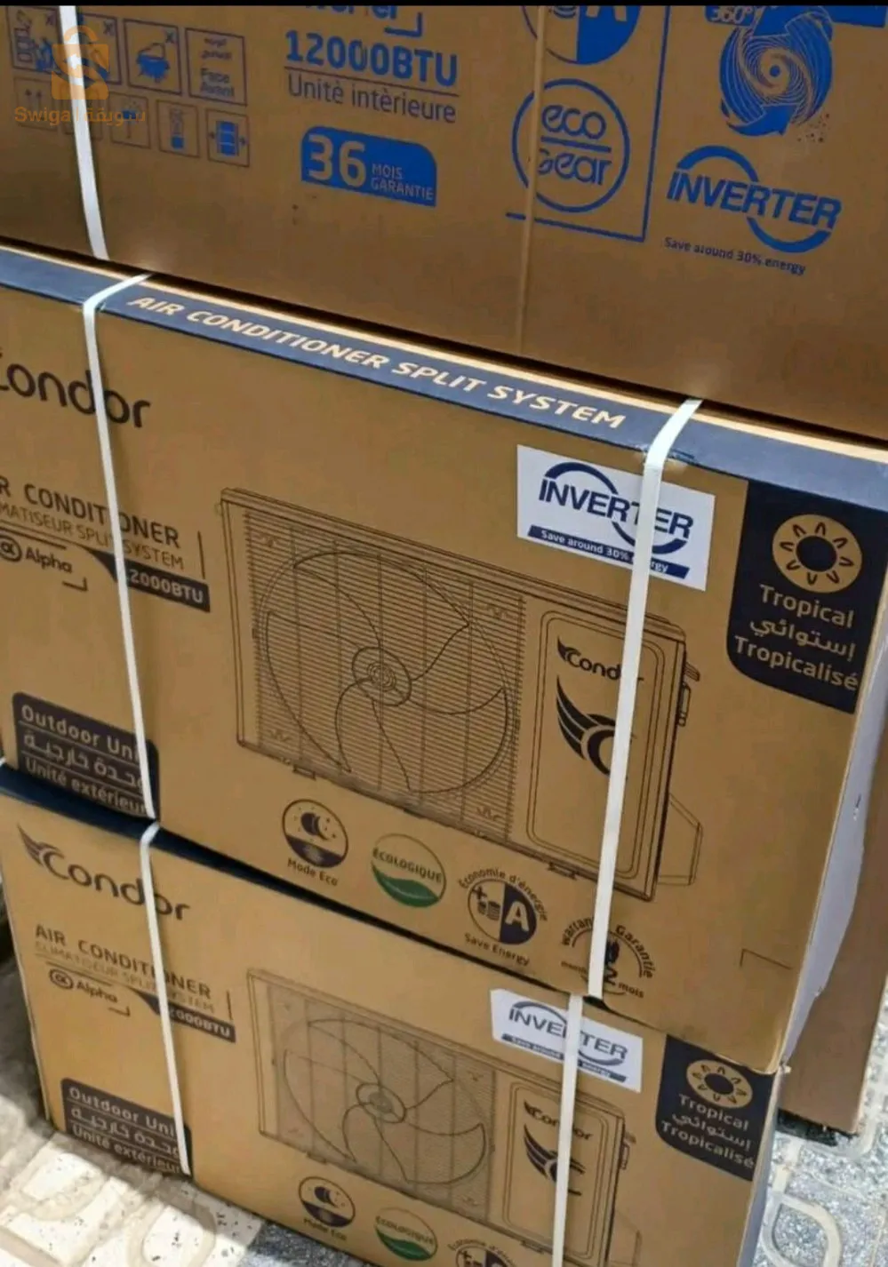 Climatiseur condor 12 btu