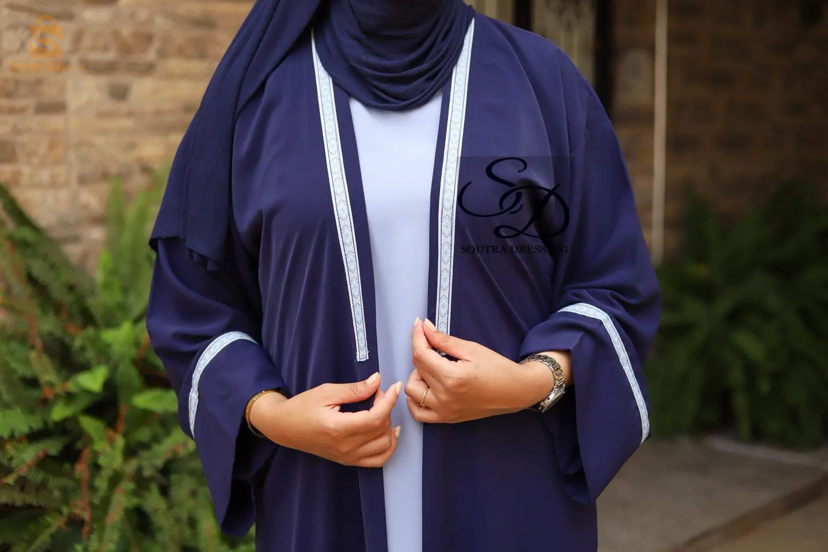 ensemble robe abaya