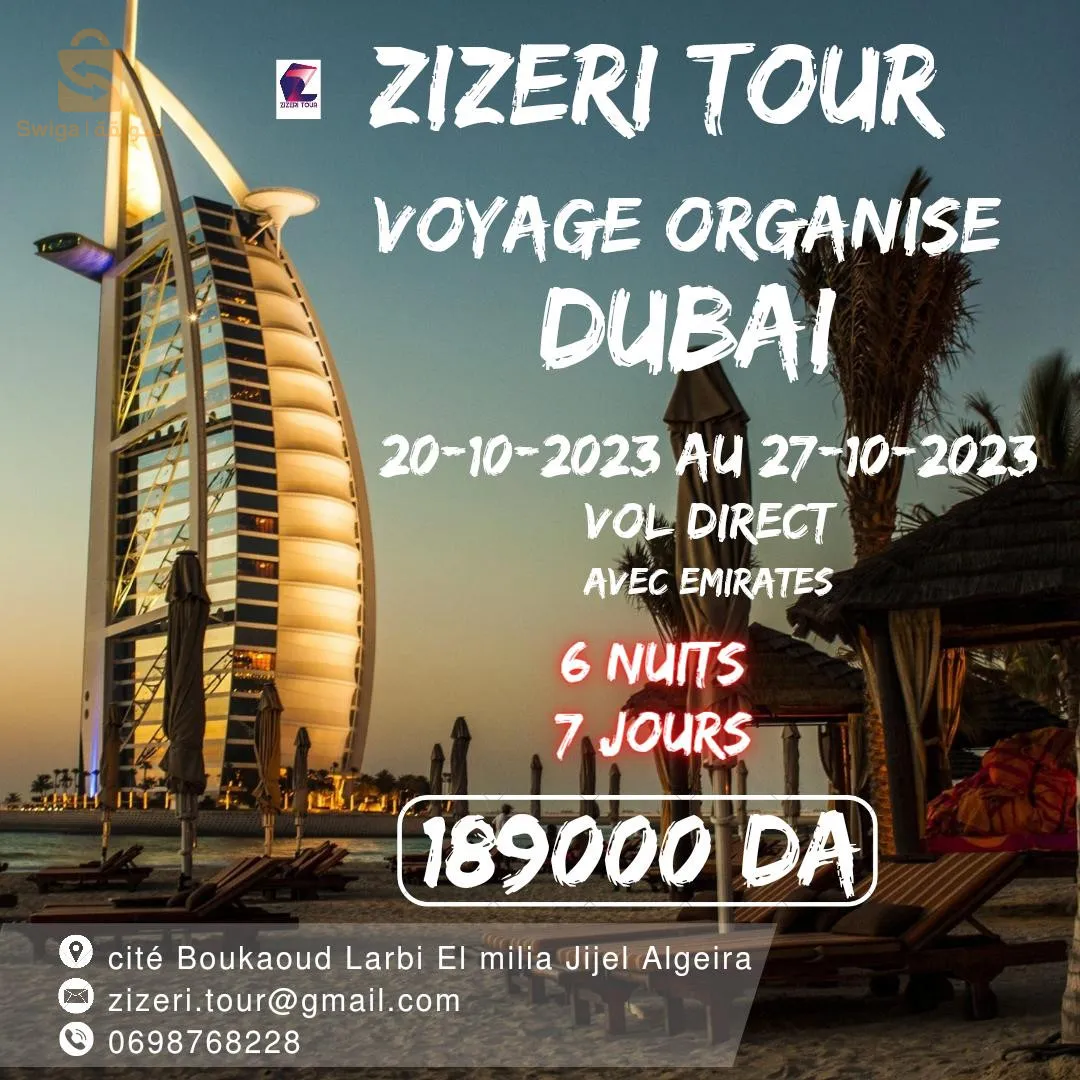 Voyages Organisé Dubaï