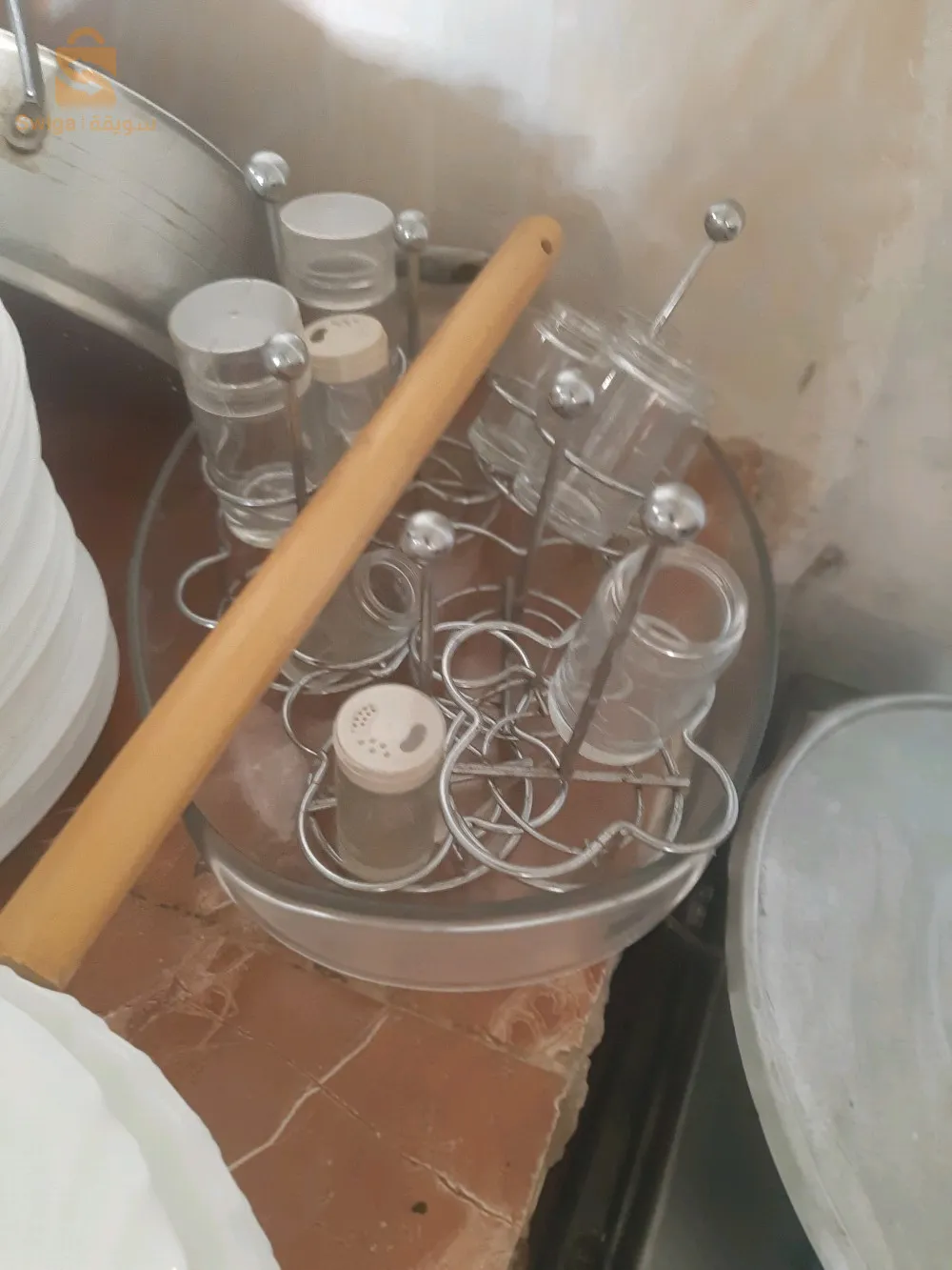 ماتريال فاستد فود وريصطورون كومبلي نظيف الله يبارك من نهارك خدام نبيع كلش على بعضاه ولا نبرز