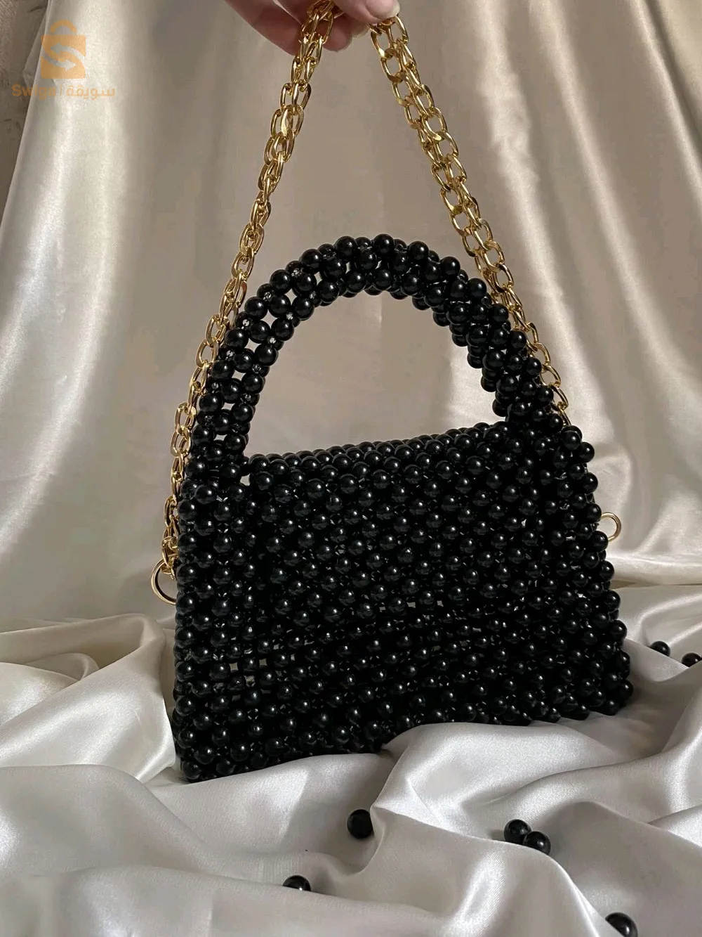 حقيبة مصنوعة باليد من الخرز ❤️  sac à main en perles