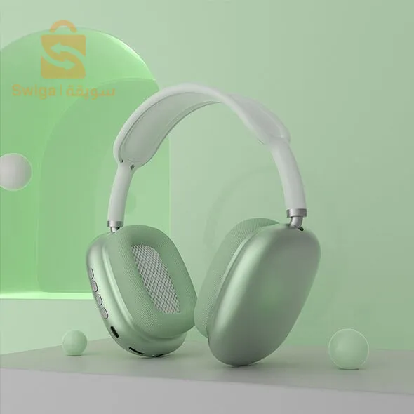 سماعات الرأس اللاسلكية تصميم مريح بتقنية البلوتوث لدقة صوت عالية Casque Bluetooth Haute Qualité P9