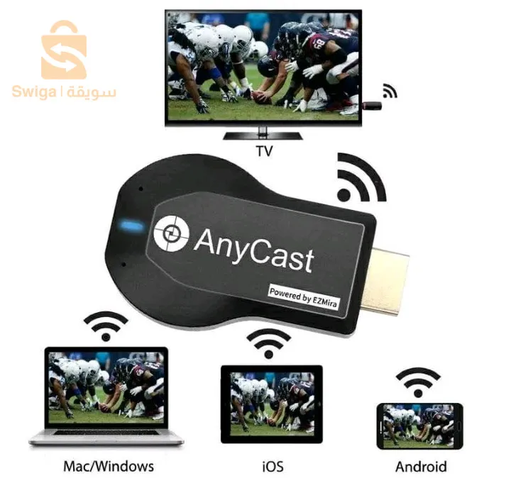 جهاز عرض شاشة الهاتف AnyCast