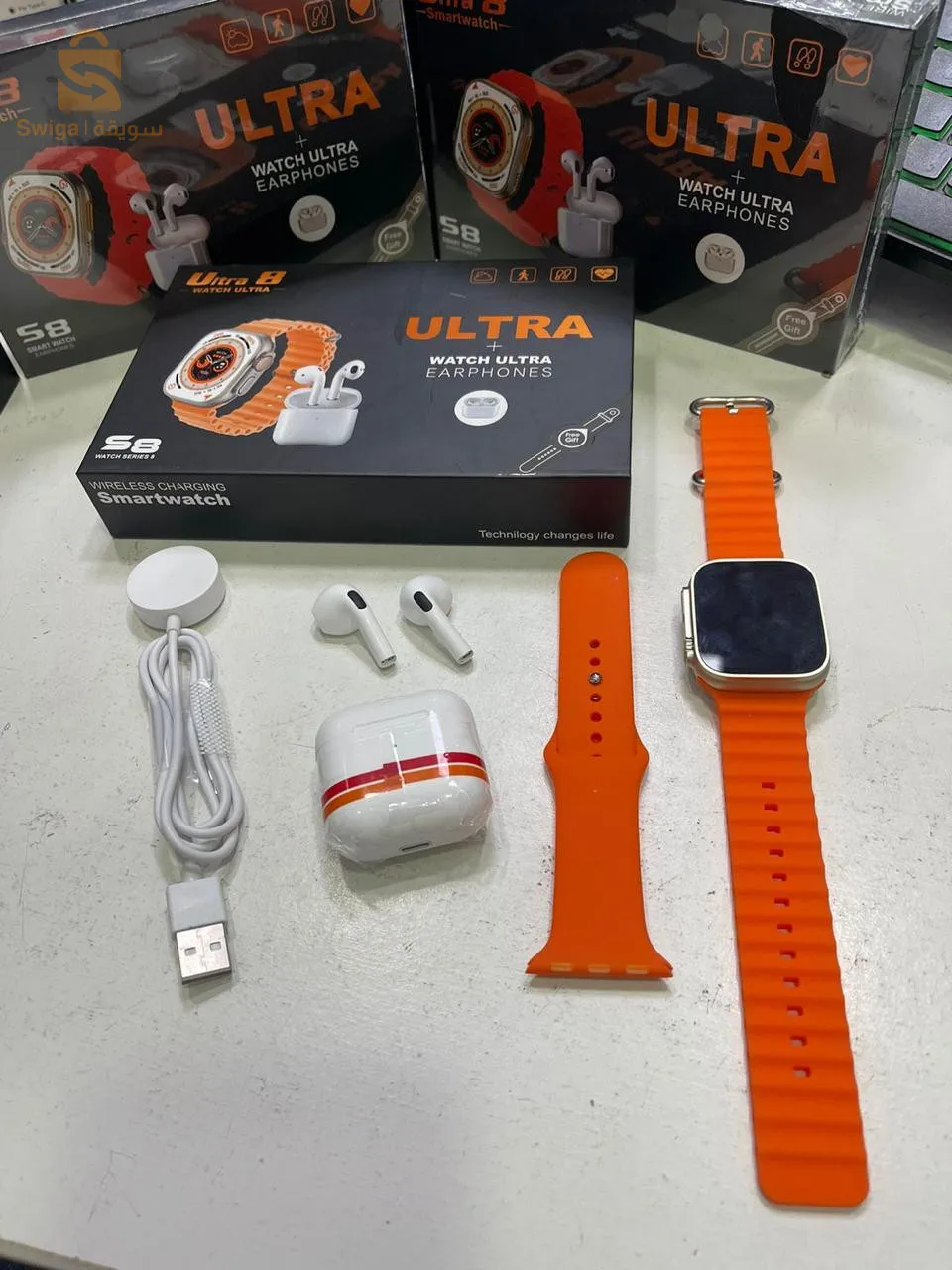 SmartWatch S8+Airpods