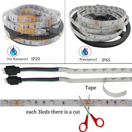 سابق
التالي
شرائط LED ملونة 5 متر مع جهاز تحكم عن بعد 12 فولت للإضاءة الداخلية والخارجية
1,