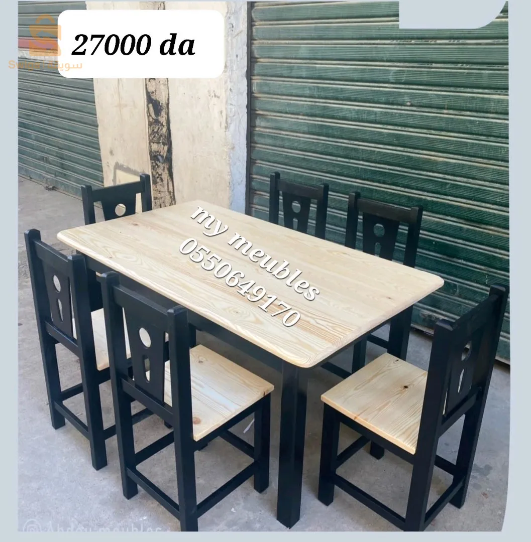 #طاولات #طاولات_المطبخ #table_de_cuisine
 طاولة المطبخ عمل متقن من الورشة ⚒️🪚 الى الزبون