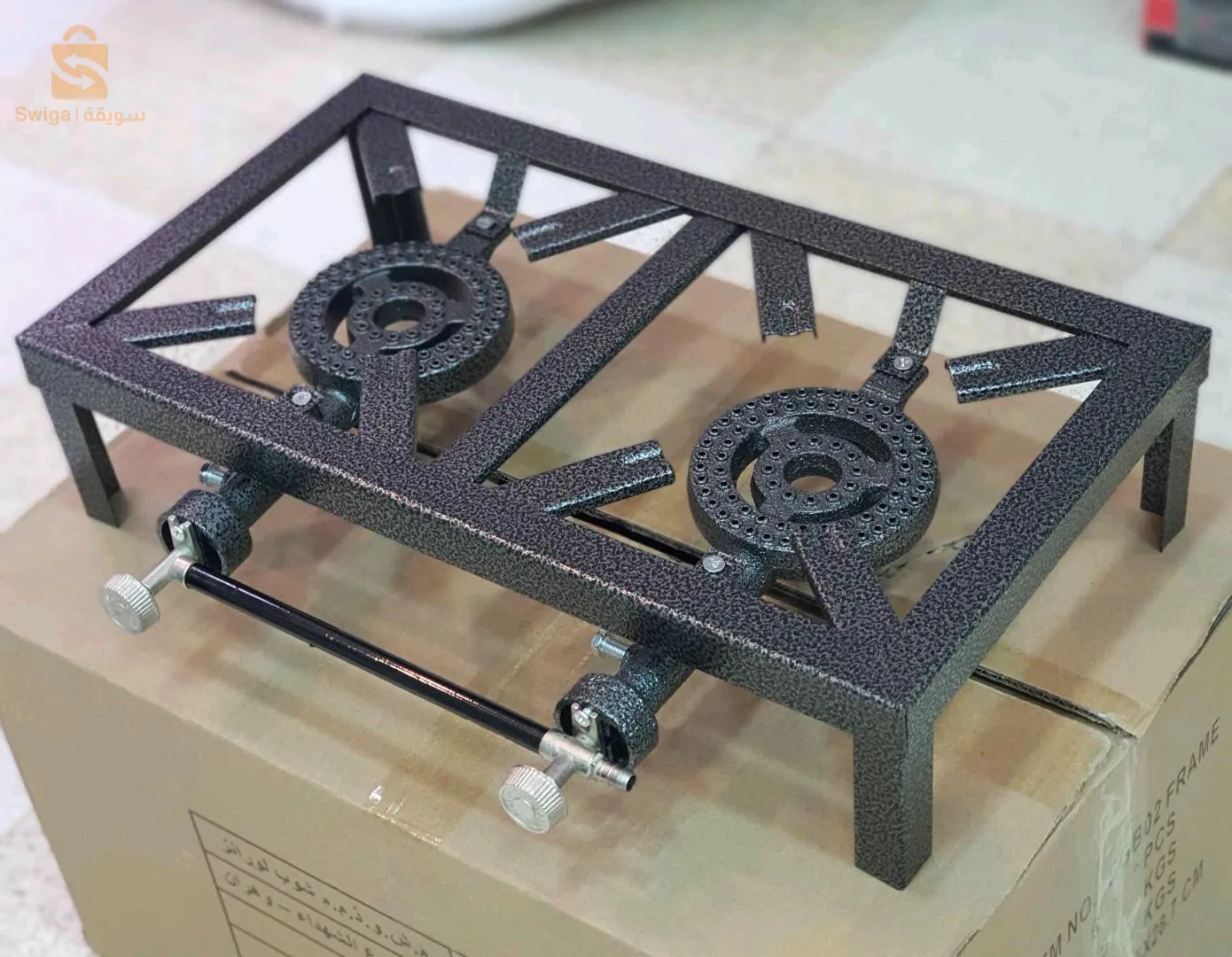 طابونة غاز SM doublé 2feu
 نوعية ممتازة 
صلبة 
تمشي بغاز القارورة 
وتقدر تمشيها بغاز المدينة تبدل فقط ليباك