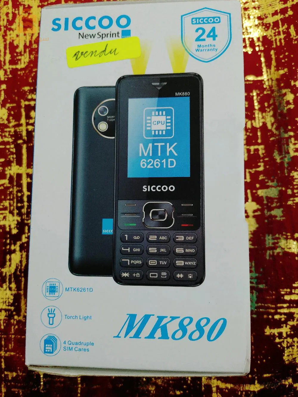 Siccoo 4 puce Mk 880