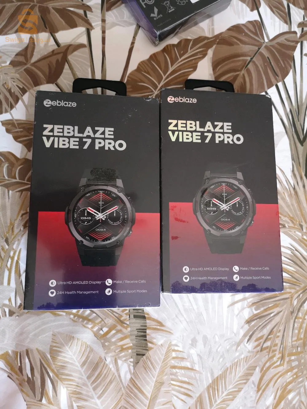 ساعة ذكية zeblaze vibe 7 pro جديدة، لم تستعمل