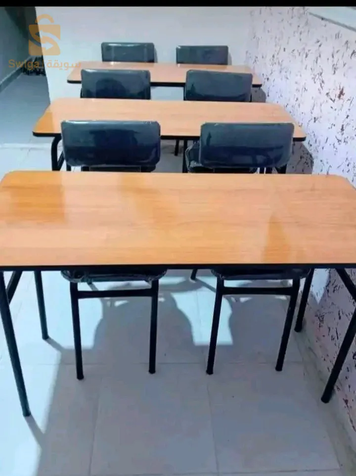 طاولات وكراسي مدرسية بسعر الورشة