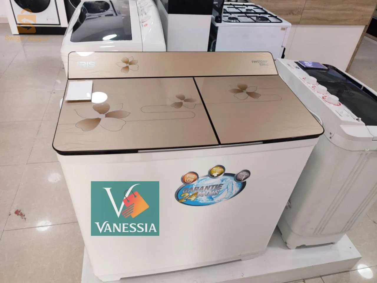 Machine à laver double bag de la marque iris
Garantie 24 mois