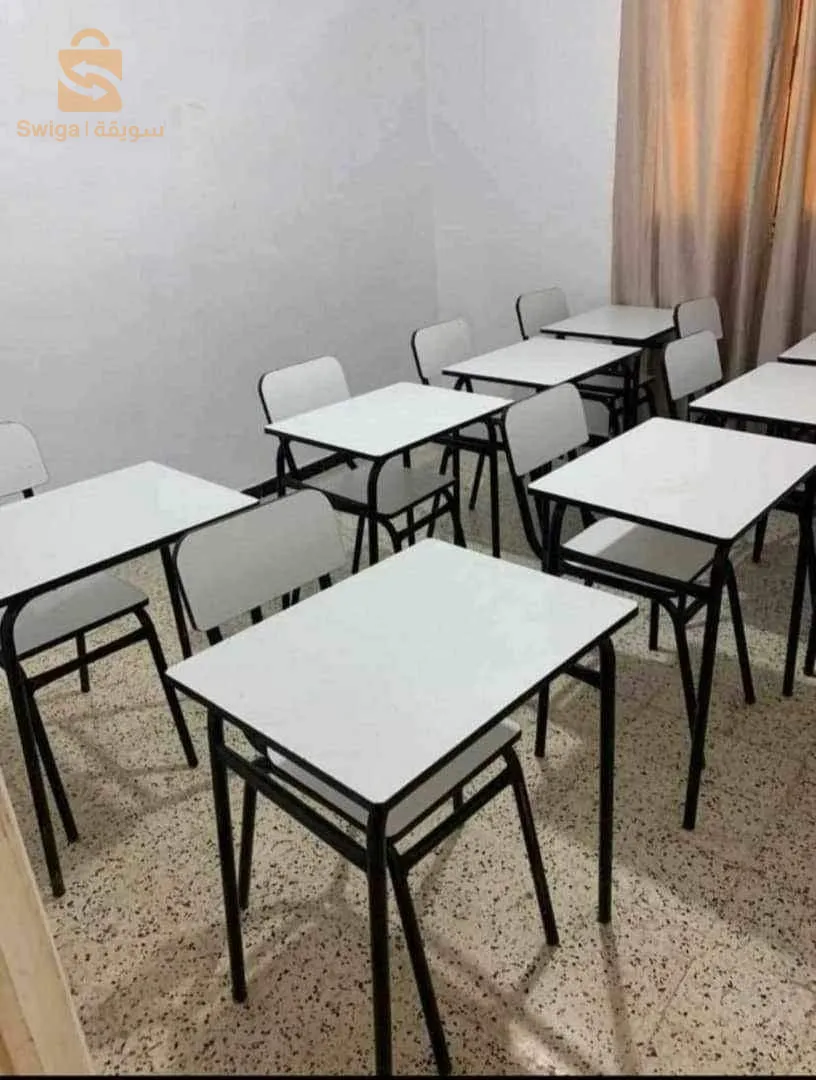 طاولات وكراسي مدرسية بسعر الورشة