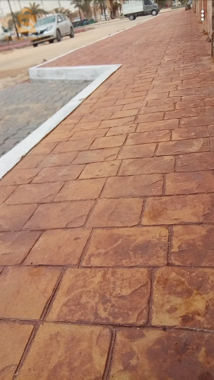 béton imprimé