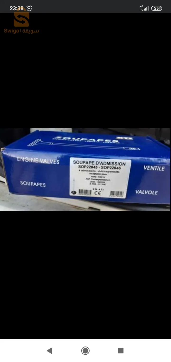 soupapes Ford Fiesta essence