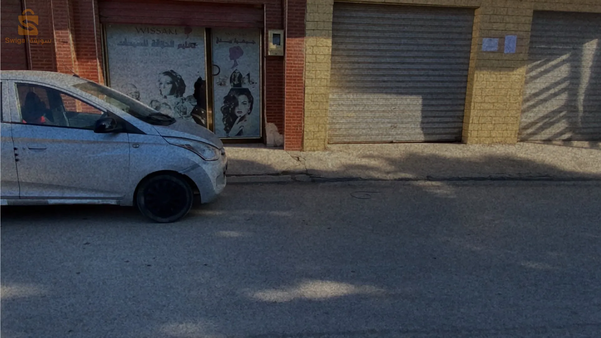 محل حلاقة مجهز للكراء