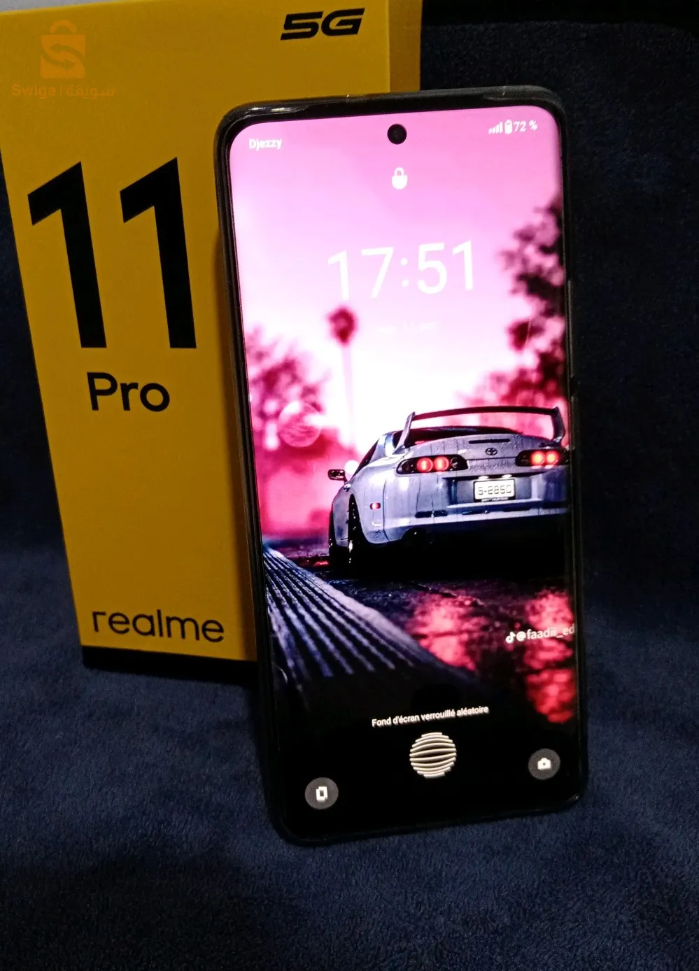 Realme 11pro 5G Etat 10/10
Ram:8
Stockage :256
Batterie 🔋 :5000 /67W
Processeur : MediaTec Dimensity 7050
Avec tout accessoires 
Numéro téléphone :0793580052
Adresse : Setif
