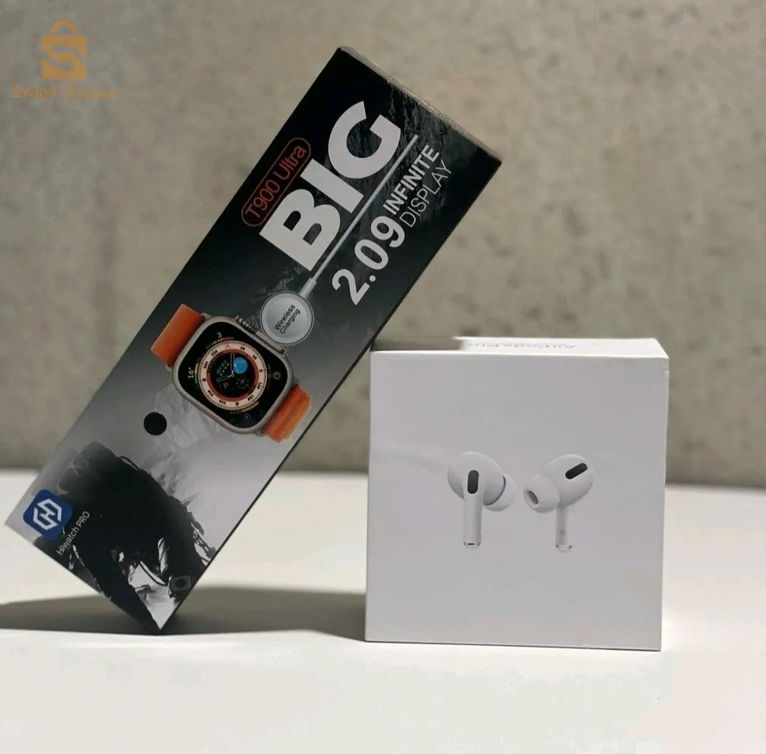 Pack promo  📢
 Smart watch + AirPods