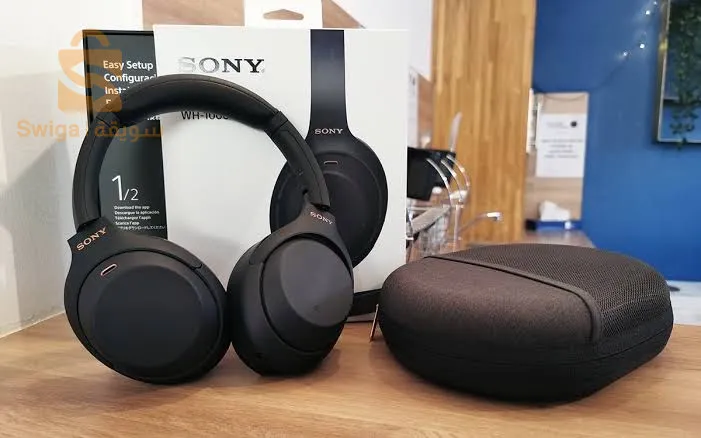 SONY WH-1000X M3 سماعة راس سوداء من نوع