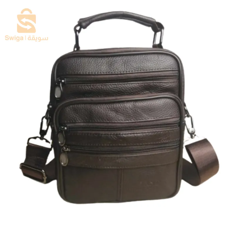 محفظة كتف ويد من الجلد الطبيعي