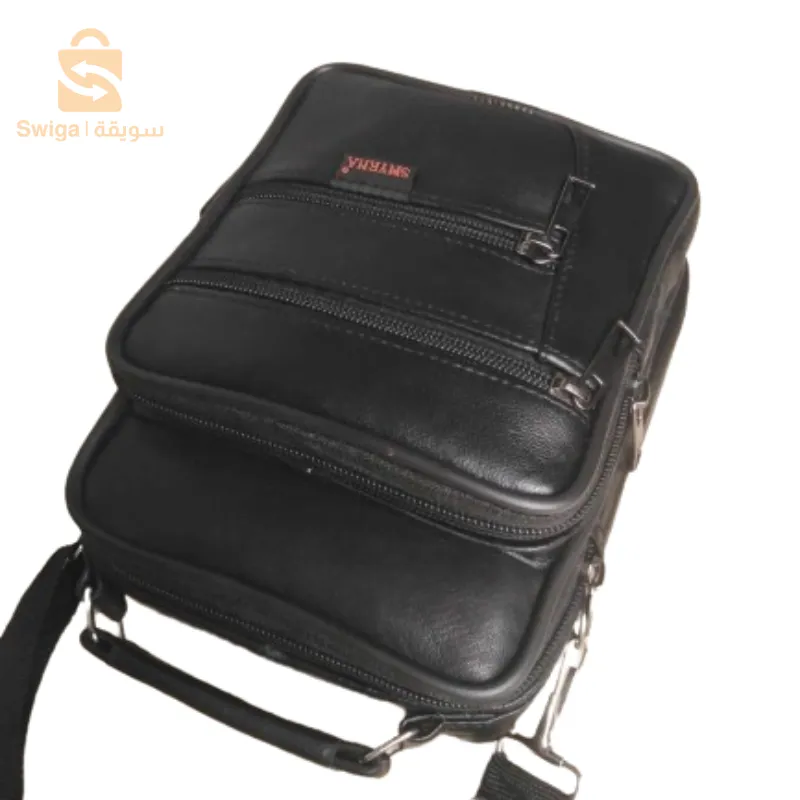 محفظة من الجلد الطبعي ب 5 جيوب