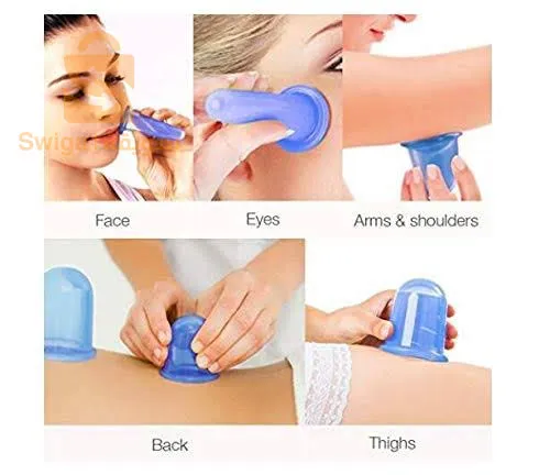 silicone cups for face and the bady for beaty