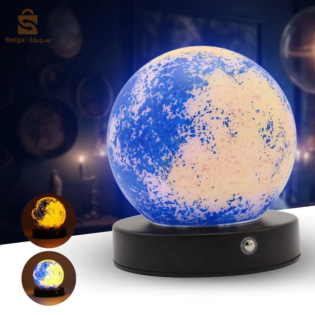 Moon Lamp LED Night Light 3D
