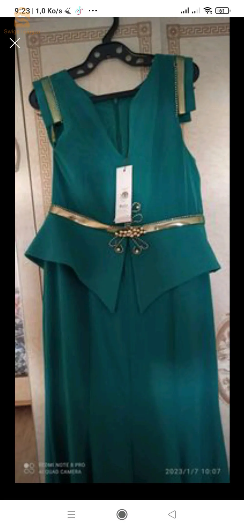 toute neuve robe soirée