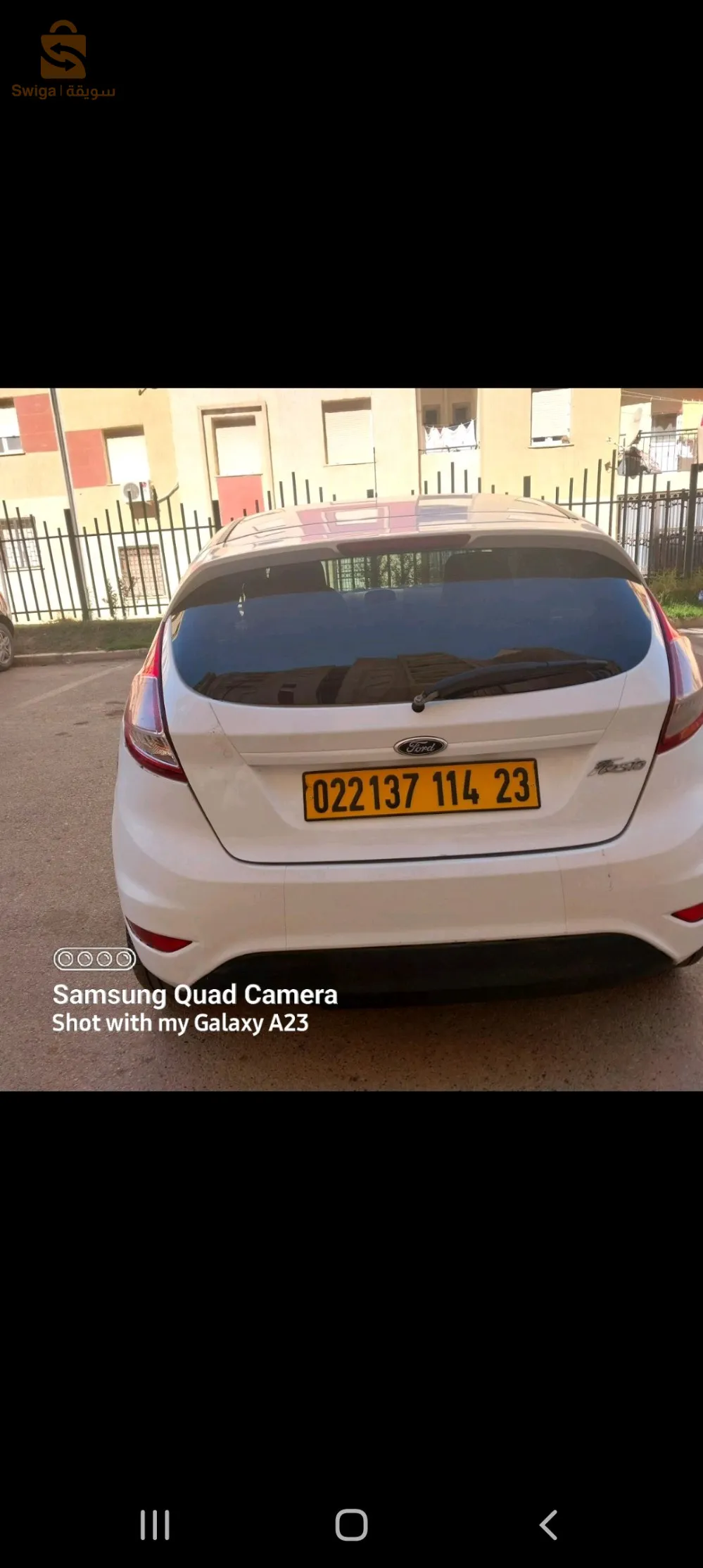 ford fiesta 1.25 2014
sbigha parchok we lel we kapo
00chok
moteur ellah ybarek m3awed kolech fe 250000