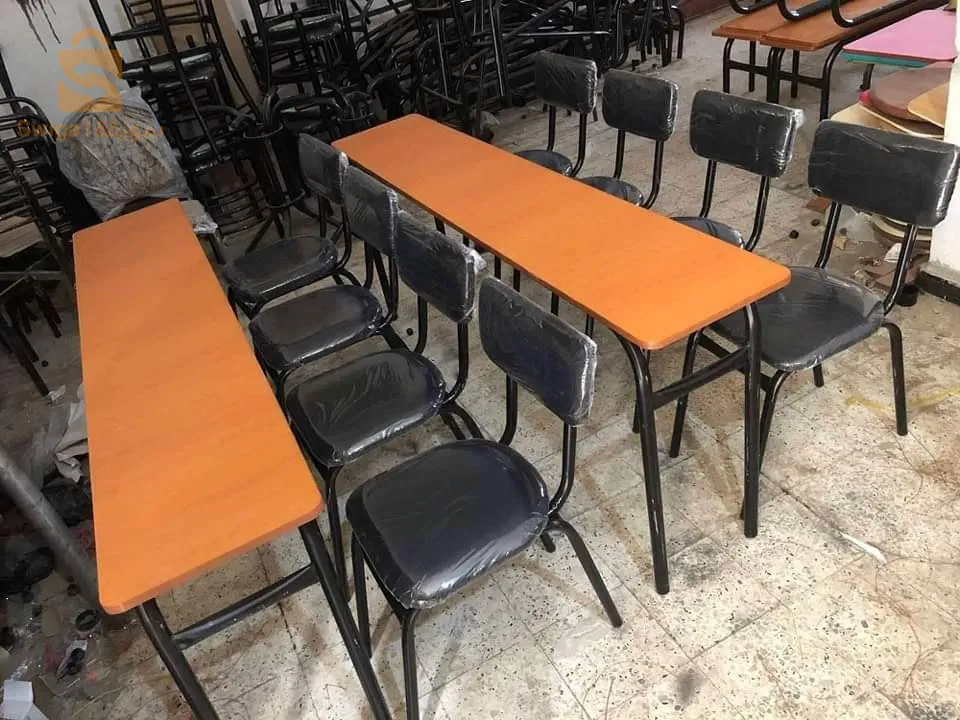 طاولات وكراسي مدرسية بسعر الورشة