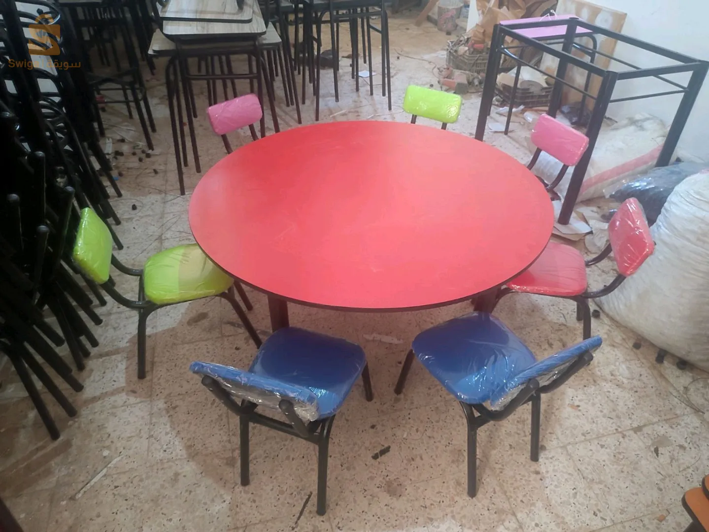 طاولات وكراسي مدرسية بسعر الورشة