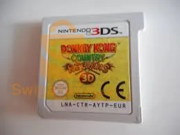 donkey kong country return 3ds et professeur layton