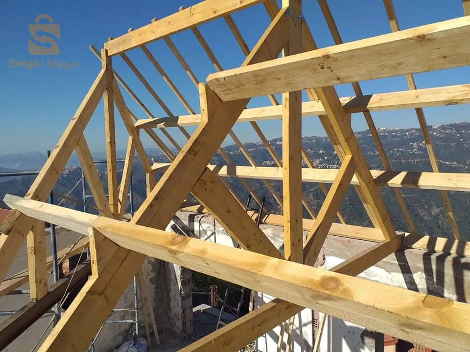 charpente métallique et bois