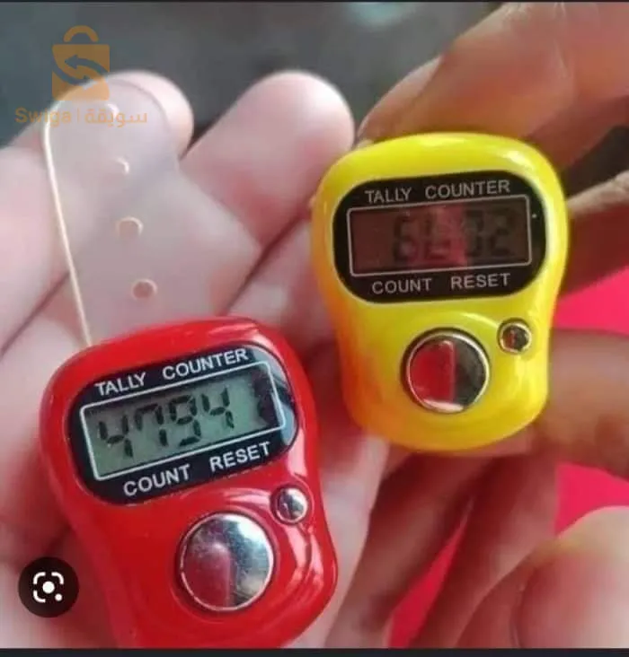 خاتم تسابيح💥💥 
"سبحة الكترونية" او "خاتم التسبيح"📿📿📿 بتعدلك التسبيحات و سهلة الحمل ...