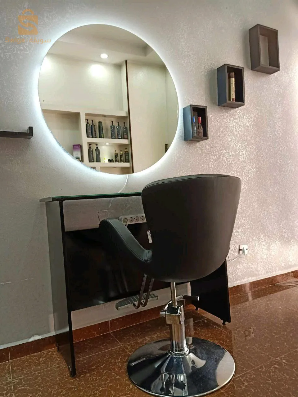 💥Miroir rond avec led
