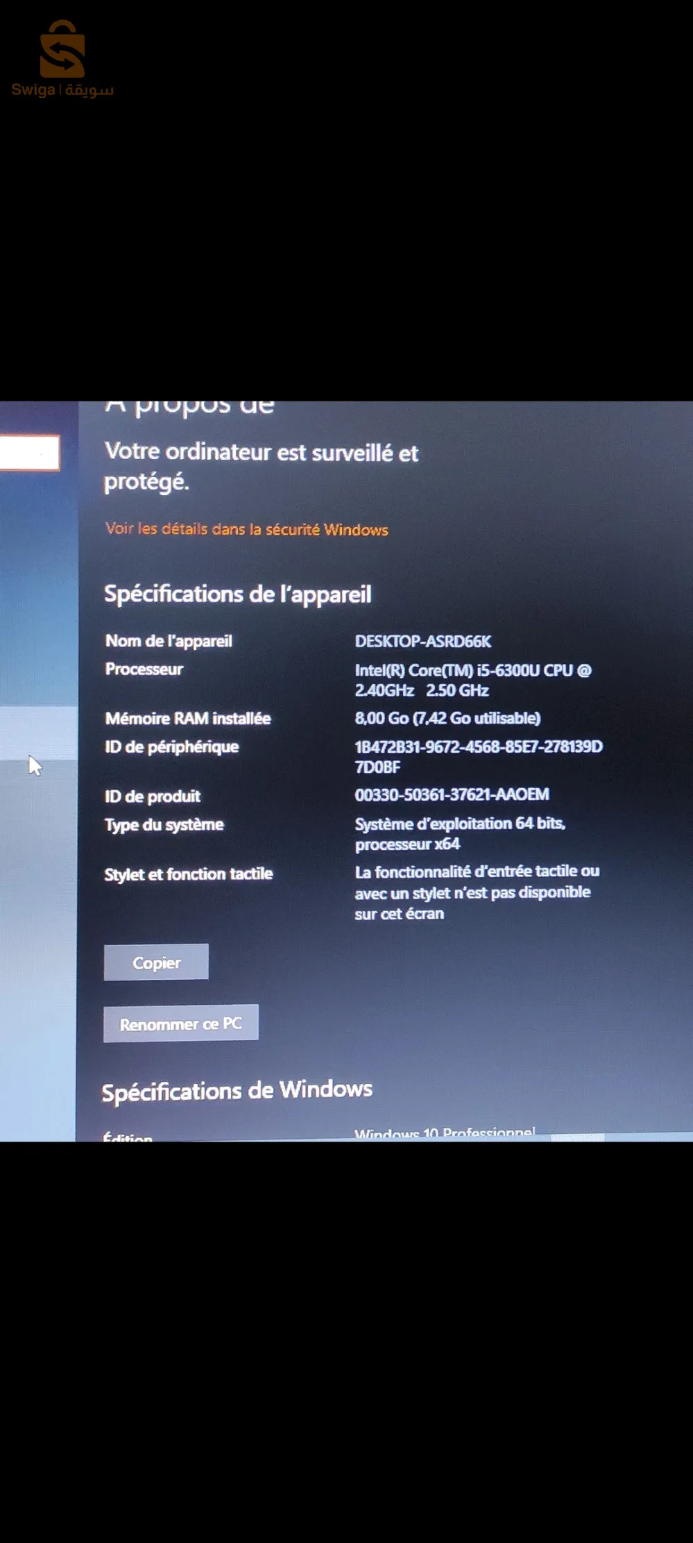 pc portable Lenovo thinkpad