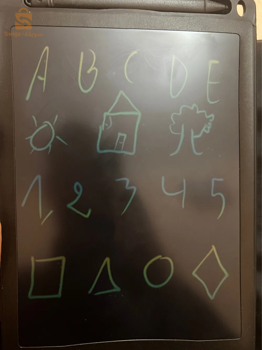 lcd writing tablet 
لوحة كتابة